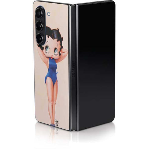 Betty Boop Swimsuit Galaxy Z Fold5 5G Skin